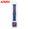 Strap-it Strap-it Bracelet sport Apple Watch + Strap-It Étui TPU (bleu/rose) Strap-it Strap-it Bracelet sport Apple Watch + Strap-It Étui TPU (bleu/rose)