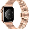Strap-it Strap-it Bracelet acier Apple Watch Présidentiel (or rose) Strap-it Strap-it Bracelet acier Apple Watch Présidentiel (or rose)
