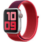 Strap-it Strap-it Bracelet nylon Apple Watch (violet/rouge)