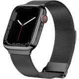 Strap-it Bracelet Apple Watch Milanais (noir)