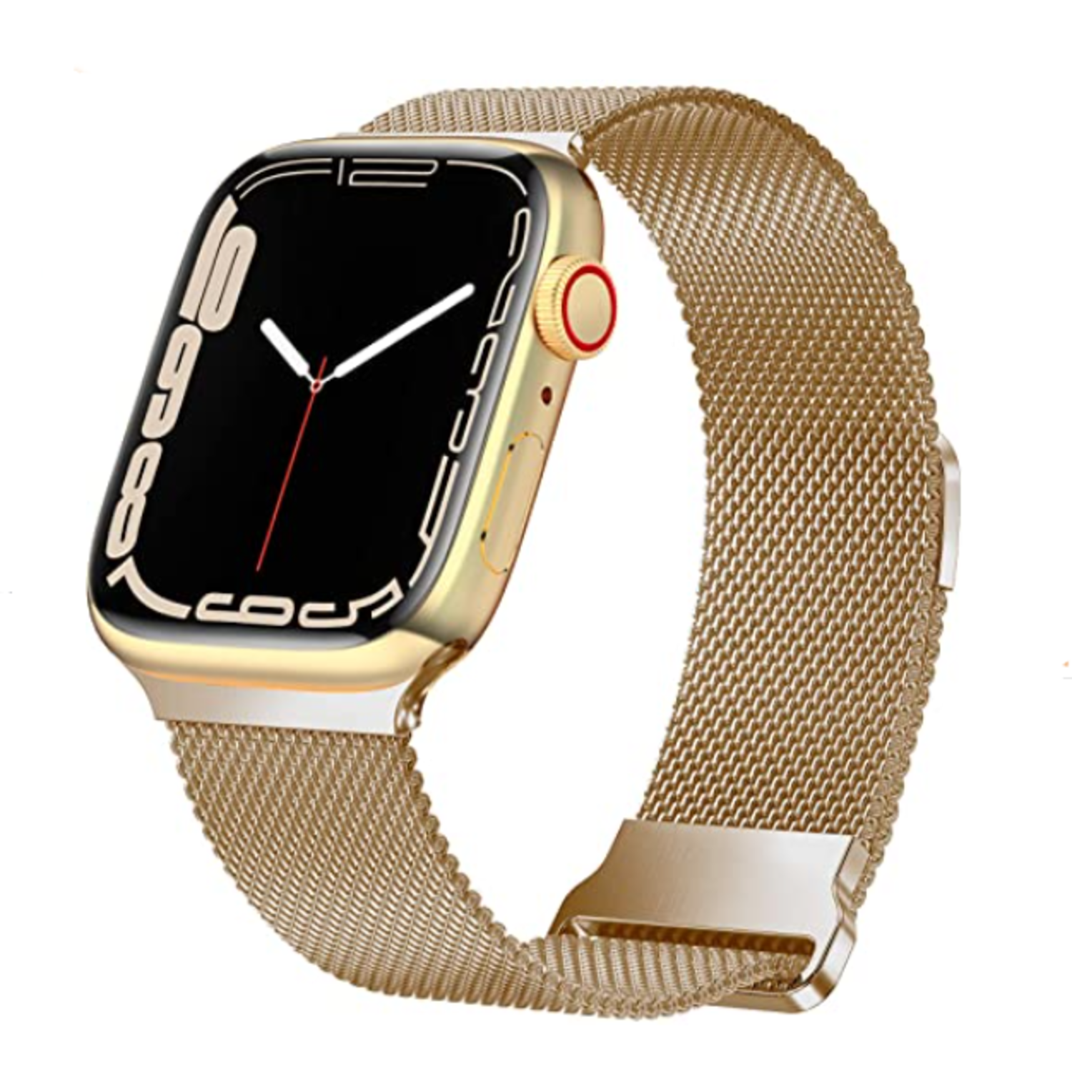 1 pièce bracelet Apple Watch en or rose pour hommes et femmes avec