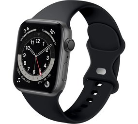 Strap-it Bracelet Apple Watch silicone (noir)