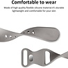 Strap-it Strap-it Bracelet Apple Watch silicone (gris) Strap-it Strap-it Bracelet Apple Watch silicone (gris)