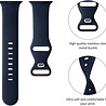 Strap-it Strap-it Bracelet Apple Watch silicone (bleu foncé) Strap-it Strap-it Bracelet Apple Watch silicone (bleu foncé)