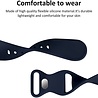 Strap-it Strap-it Bracelet Apple Watch silicone (bleu foncé) Strap-it Strap-it Bracelet Apple Watch silicone (bleu foncé)
