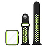 Strap-it Strap-it Bracelet sport Apple Watch 7 + Strap-It Étui TPU (noir/jaune) Strap-it Strap-it Bracelet sport Apple Watch 7 + Strap-It Étui TPU (noir/jaune)