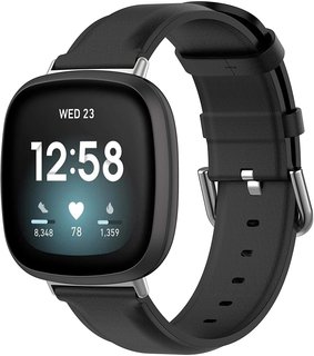 Bracelets cuir Fitbit Versa 3