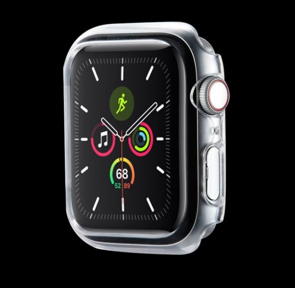 Coque de protection Apple Watch PC (mat transparent