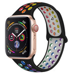 Strap-it Strap-it Bracelet sport Apple Watch (noir / multicolore)