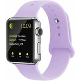 Strap-it Bracelet silicone Apple Watch (lilas)