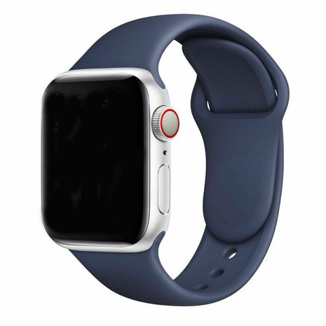 Strap-it Strap-it Bracelet silicone Apple Watch (bleu)