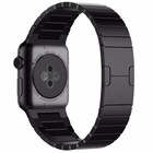 Strap-it Strap-it Bracelet en métal de luxe pour Apple Watch (noir)