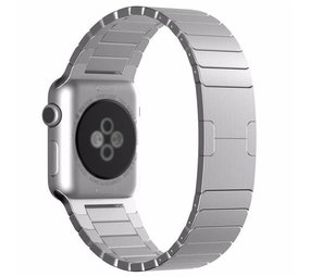 Strap-it Bracelet en métal de luxe pour Apple Watch (argent)