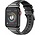 Strap-it Bracelet cuir Apple Watch (noir)