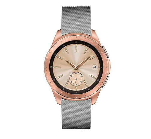 Strap-it Strap-it Bracelet silicone Samsung Galaxy Watch 42mm (gris)