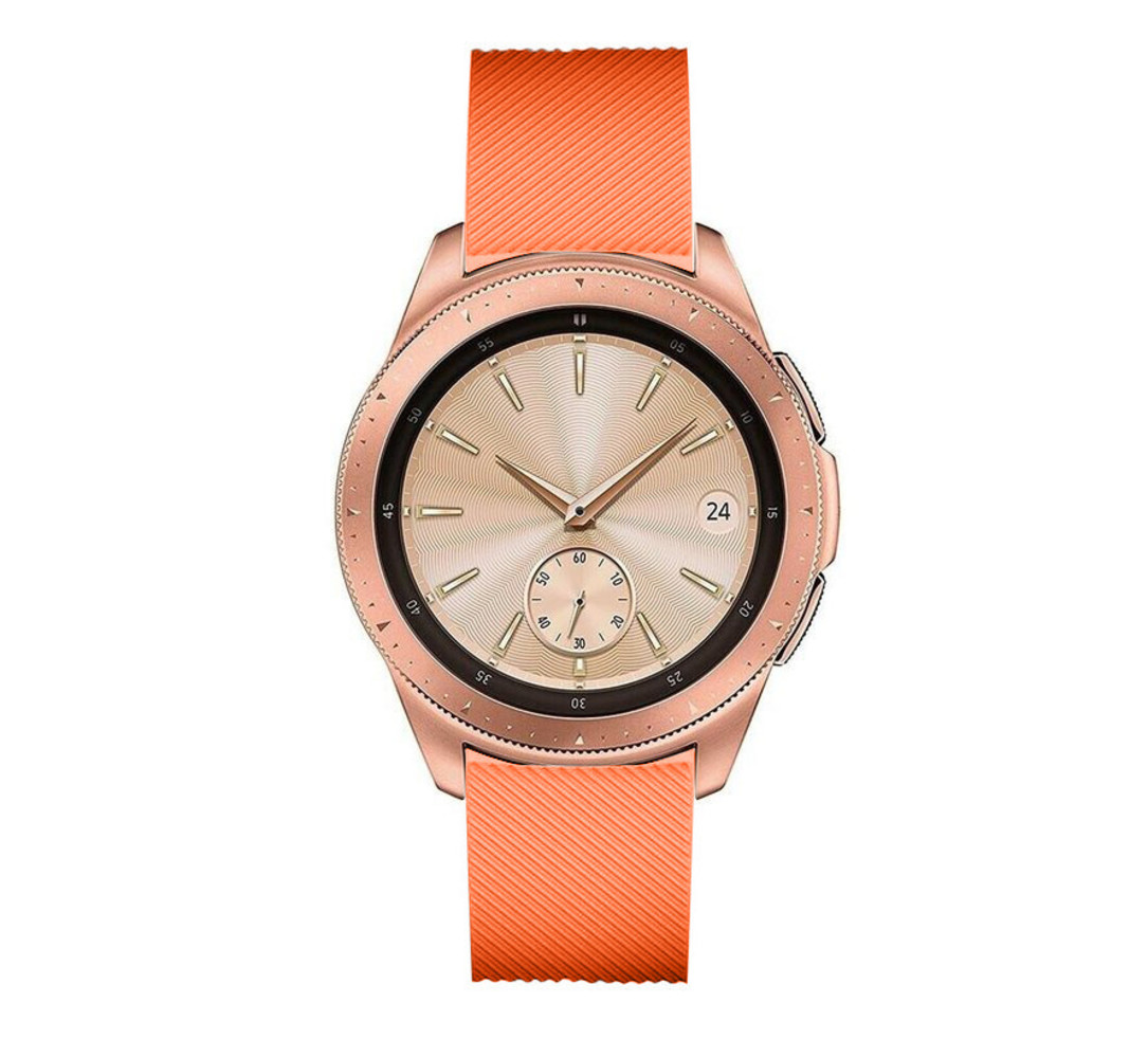 Strap-it Strap-it Bracelet silicone Samsung Galaxy Watch 42mm (orange)