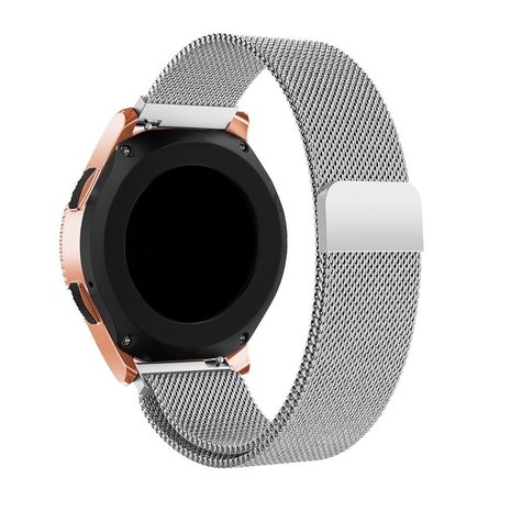 Strap-it Strap-it Bracelet Milanais Samsung Galaxy Watch 42mm (argent)