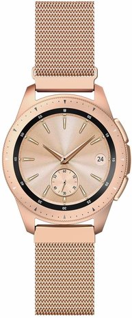 Strap-it Strap-it Bracelet Milanais Samsung Galaxy Watch 42mm (or rose) Strap-it Strap-it Bracelet Milanais Samsung Galaxy Watch 42mm (or rose)