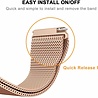 Strap-it Strap-it Bracelet Milanais Samsung Galaxy Watch 42mm (or rose) Strap-it Strap-it Bracelet Milanais Samsung Galaxy Watch 42mm (or rose)