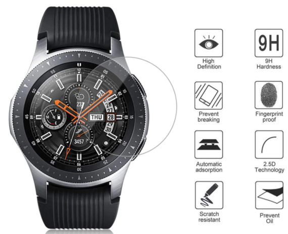 Strap-it Strap-it Protecteur d'écran  Samsung Galaxy Watch 46mm (verre)