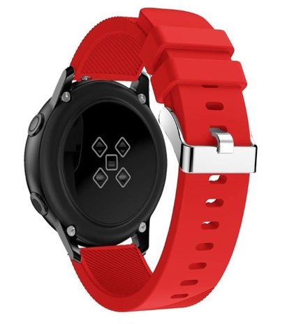 Strap-it Strap-it Bracelet silicone Samsung Galaxy Watch Active (rouge)