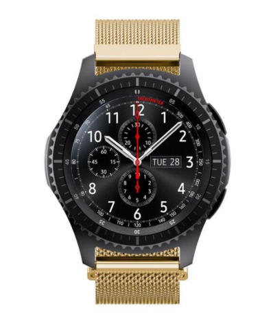 Strap-it Strap-it Bracelet Milanais Samsung Galaxy Watch 46mm (or) Strap-it Strap-it Bracelet Milanais Samsung Galaxy Watch 46mm (or)