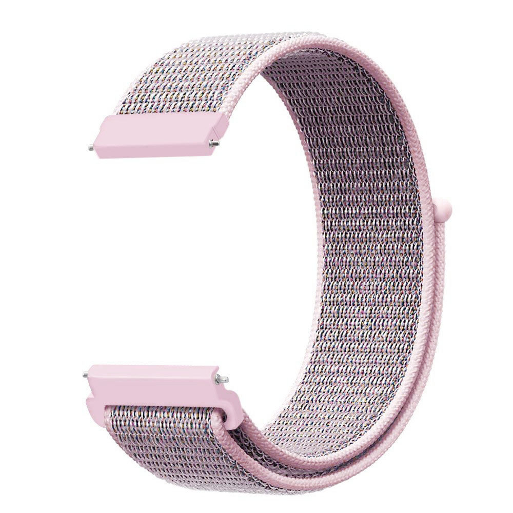 Strap-it Strap-it Bracelet nylon Samsung Galaxy Watch 42 mm (rose sable) Strap-it Strap-it Bracelet nylon Samsung Galaxy Watch 42 mm (rose sable)