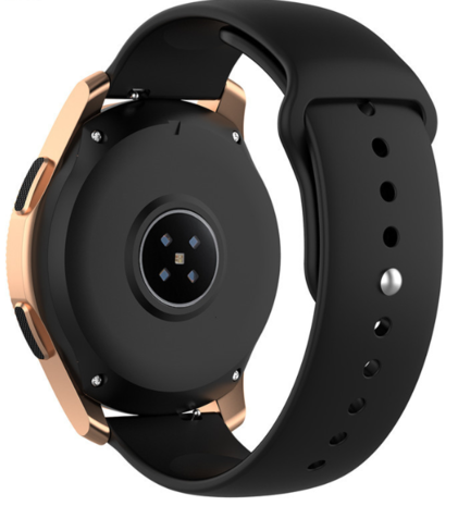 Strap-it Strap-it Bracelet sport Samsung Galaxy Watch 42mm (noir)