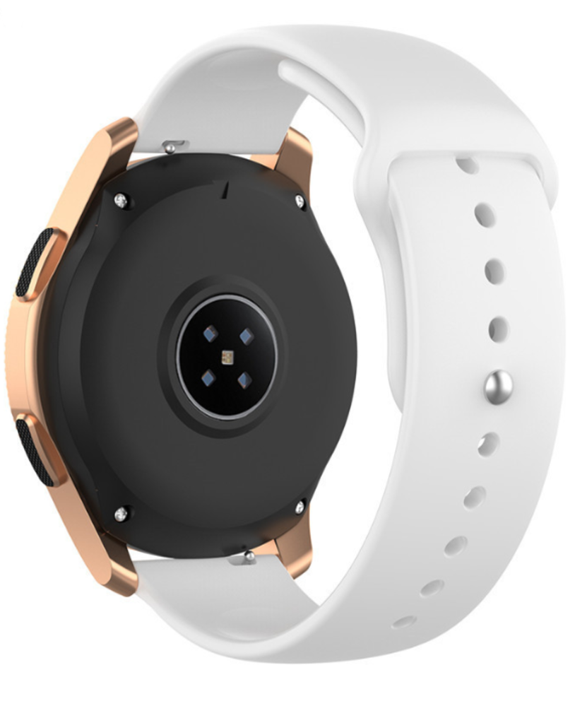 Strap-it Strap-it Bracelet sport Samsung Galaxy Watch 42mm (blanc)