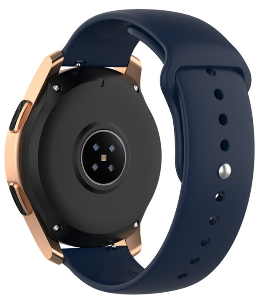 Strap-it Strap-it Bracelet sport Samsung Galaxy Watch 42mm (bleu foncé) Strap-it Strap-it Bracelet sport Samsung Galaxy Watch 42mm (bleu foncé)