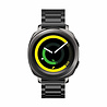 Strap-it Strap-it Bracelet acier Samsung Gear Sport (noir) Strap-it Strap-it Bracelet acier Samsung Gear Sport (noir)