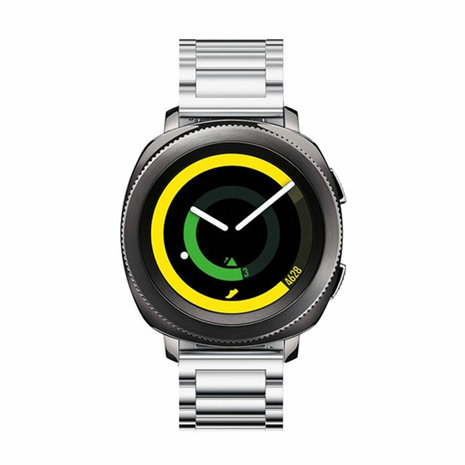 Strap-it Strap-it Bracelet acier Samsung Gear Sport (argent)