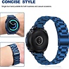 Strap-it Strap-it Bracelet acier Samsung Gear Sport (bleu) Strap-it Strap-it Bracelet acier Samsung Gear Sport (bleu)