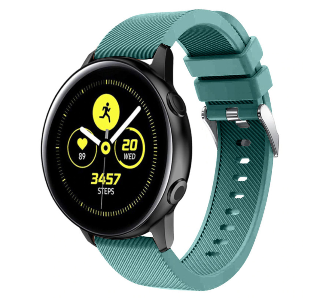 Strap-it Strap-it Bracelet silicone Samsung Galaxy Watch Active (vert pin)