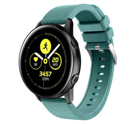 Strap-it Bracelet silicone Samsung Galaxy Watch Active (vert pin)