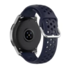 Strap-it Strap-it Bracelet silicone avec trous Samsung Galaxy Watch 46mm (bleu foncé) Strap-it Strap-it Bracelet silicone avec trous Samsung Galaxy Watch 46mm (bleu foncé)