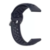 Strap-it Strap-it Bracelet silicone avec trous Samsung Galaxy Watch 46mm (bleu foncé) Strap-it Strap-it Bracelet silicone avec trous Samsung Galaxy Watch 46mm (bleu foncé)