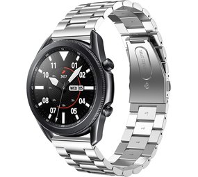 Strap-it Bracelet acier Samsung Galaxy Watch 3 45mm (argent)