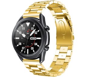 Strap-it Bracelet acier Samsung Galaxy Watch 3 45mm (or)
