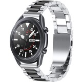 Strap-it Bracelet acier Samsung Galaxy Watch 3 45mm (argent/noir)