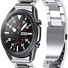 Strap-it Strap-it Bracelet acier Samsung Galaxy Watch 3 45mm (argent/noir) Strap-it Strap-it Bracelet acier Samsung Galaxy Watch 3 45mm (argent/noir)