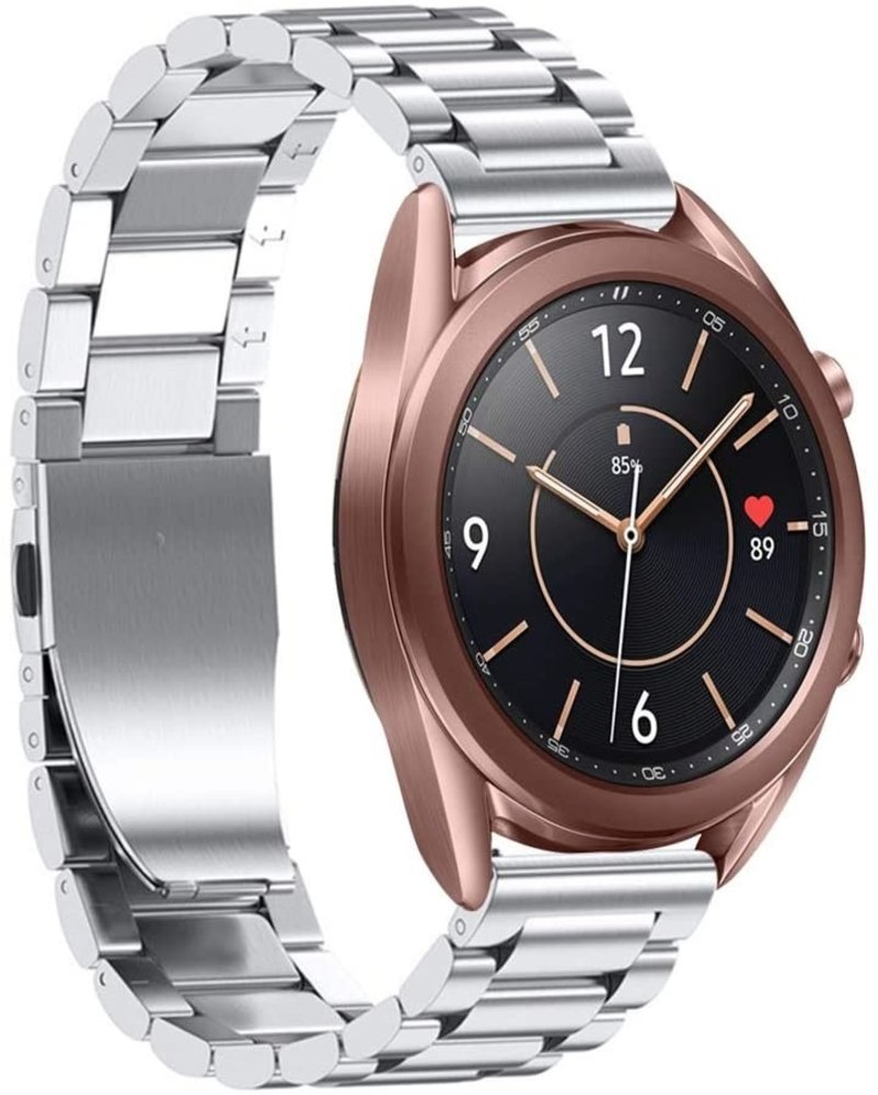 Strap-it Strap-it Bracelet acier Samsung Galaxy Watch 3 41mm (argent)