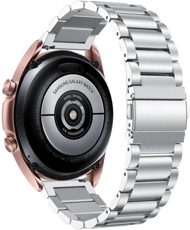 Strap-it Strap-it Bracelet acier Samsung Galaxy Watch 3 41mm (argent)
