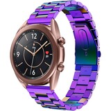 Strap-it Bracelet acier Samsung Galaxy Watch 3 41mm (arc-en-ciel)