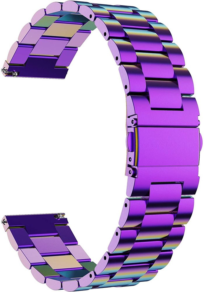 Strap-it Strap-it Bracelet acier Samsung Galaxy Watch 3 41mm (arc-en-ciel) Strap-it Strap-it Bracelet acier Samsung Galaxy Watch 3 41mm (arc-en-ciel)
