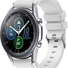 Strap-it Strap-it Bracelet silicone Samsung Galaxy Watch 3 45mm (blanc) Strap-it Strap-it Bracelet silicone Samsung Galaxy Watch 3 45mm (blanc)