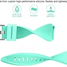 Strap-it Strap-it Bracelet silicone Samsung Galaxy Watch 3 45mm (aqua) Strap-it Strap-it Bracelet silicone Samsung Galaxy Watch 3 45mm (aqua)