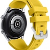 Strap-it Strap-it Bracelet silicone Samsung Galaxy Watch 3 45mm (jaune) Strap-it Strap-it Bracelet silicone Samsung Galaxy Watch 3 45mm (jaune)