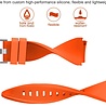 Strap-it Strap-it Bracelet silicone Samsung Galaxy Watch 3 45 mm (orange) Strap-it Strap-it Bracelet silicone Samsung Galaxy Watch 3 45 mm (orange)