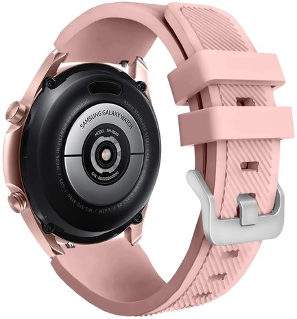 Strap-it Strap-it Bracelet silicone Samsung Galaxy Watch 3 45mm (rose)